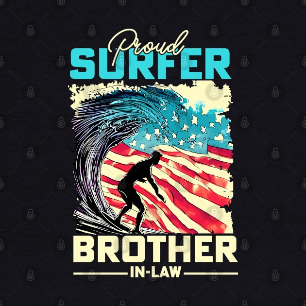 Proud Surfer Brother-in-Law by T-shirt US